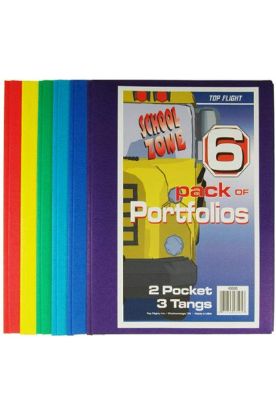 Picture of Top Flight Prt W Tng Folder 2 Ct