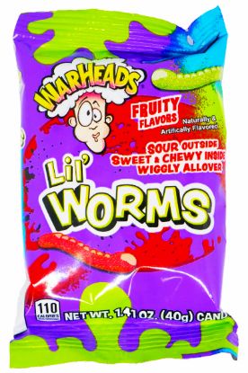Picture of Warheads Lil Worms Candy 1.14 Oz