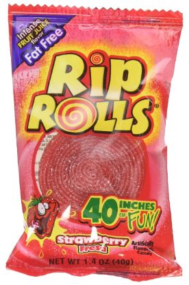Picture of Strawberry Fresa Candy Rolls 1.4 Oz