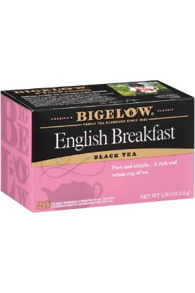 Picture of Bigelow English Breakfast Black Tea Bags 20 Ct
