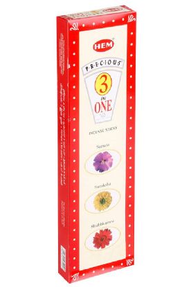 Picture of Hem Precious 3 In 1 Incense Stick 6 Ct
