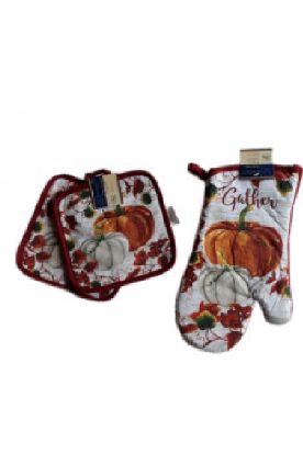 Picture of  Harvest Oven Mittens 1 Ct