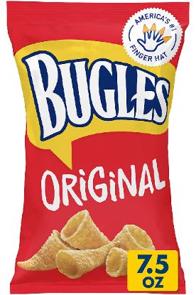 Picture of Bugles Original Flavour Crispy Corn Snacks 7.5 Oz