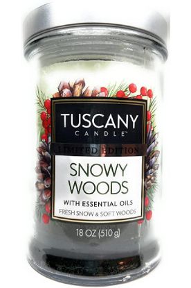 Picture of Tuscany Candle Snowy Woods Candle 18 Oz