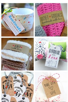 Picture of Handmade Gift Tags 1 Ct