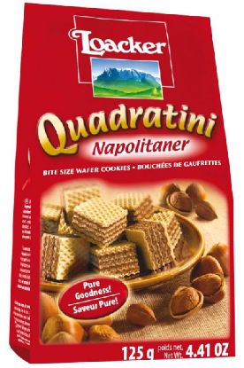 Picture of Loacker Quadratini Hazelnut 250 Gm