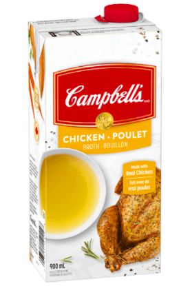 Picture of Campbell/'s Ready To Use Tetra Chicken Broth 900 Ml
