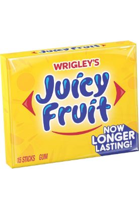 Picture of Wrigley/'s Juicy Fruit Yellow Pellet Gum 12 Pc