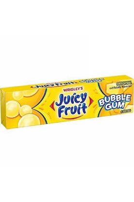 Picture of Wrigley/'s Juicy Fruit Bubble Gum Original Chunk 5 Pc