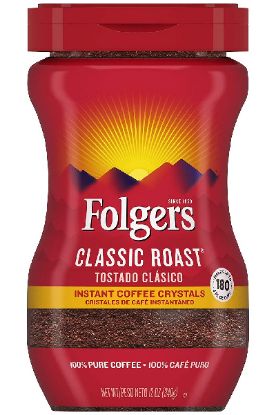 Picture of Folgers Instant Original Coffee 12 Oz