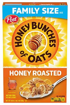 Picture of Post Honey Bunches Of Oats Honey Roasted Cereal 18 Oz