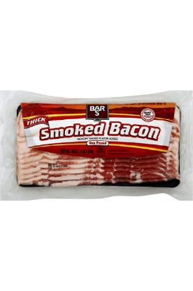 Picture of Bar-s Hardwood Smoked Bacon 1 Lb