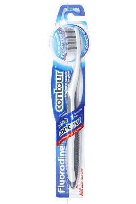 Picture of Fluorodine Contour Medium Toothbrush 2 Ct