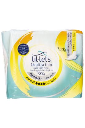 Picture of Ultra Thin Normal Pad With Wings 14 Ct