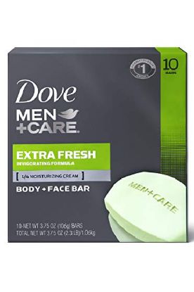Picture of Dove Men+ Care Moisturizing Cream 3 In 1 Soap Bar 6 Ct