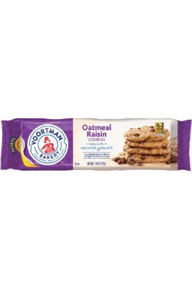 Picture of Voortman Oatmeal Raisin Cookies 7.4 Oz