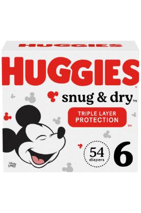 Picture of Huggies Snug & Dry Size 6 (Over 35lb) 54 Ct