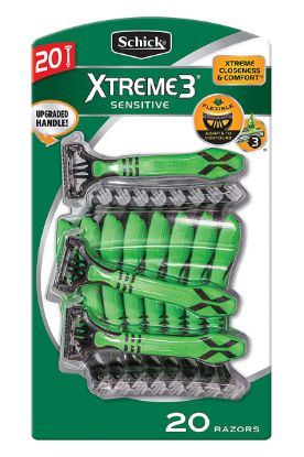 Picture of Schick Xtreme 3 flexible blades with aloe & jojoba Razor 2 Ct