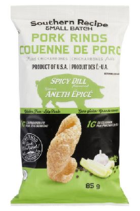 Picture of Pork Rinds Spicy Dill 85 Gm