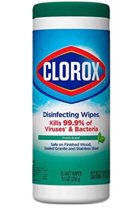 Picture of Clorox On The Go Flat Wipes 15 Pk