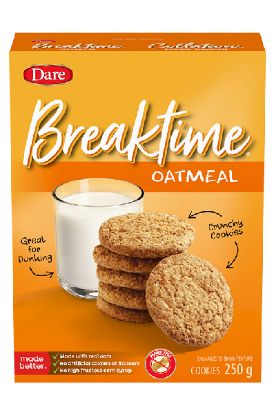 Picture of Dare Breaktime Oatmeal Cookies 250 Gm