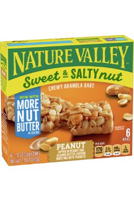 Picture of Nature Valley Sweet & Salty Granola Bar Peanut 6ct 210 Gm