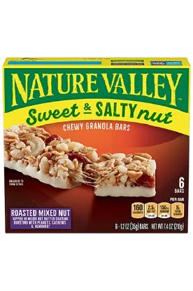 Picture of Nature Valley Sweet Salty Bar Mixed Nuts 6ct 210 Gm