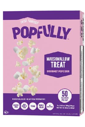 Picture of Popfully Marshmallow Treat Gourmet Popcorn 3ct 2.82 Oz