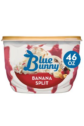 Picture of Blue Bunny Banana Split 46 Oz
