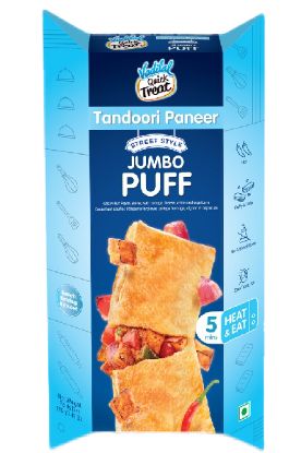 Picture of Vadilal Jumbo Cheesy Pizza Puff 125 Grams