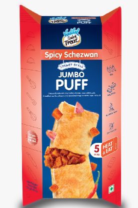 Picture of Vadilal Jumbo Spicy Schezwan Puff 125 Grams
