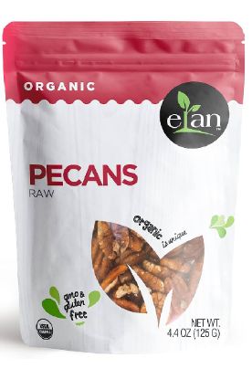 Picture of Elan Organic Raw Pecans 4.4 Oz