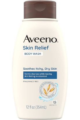 Picture of Aveeno Skin Relief Body Wash Fragrance Free 12 Oz