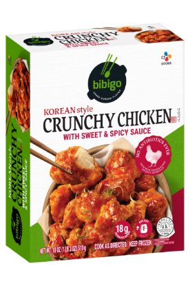 Picture of Bibigo Korean Style Crunchy Chicken W/Sweet & Spicy Sauce 18 Oz