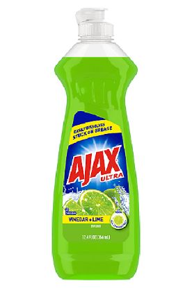 Picture of Ajax Vinegar & Lime Dish Detergent 12.4 Oz
