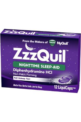 Picture of Zzzquil Nighttime Sleep Liquidcaps 12 Ct