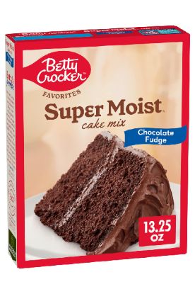 Picture of Betty Crocker Super Moist Chocolate Fudge 13.25 Oz