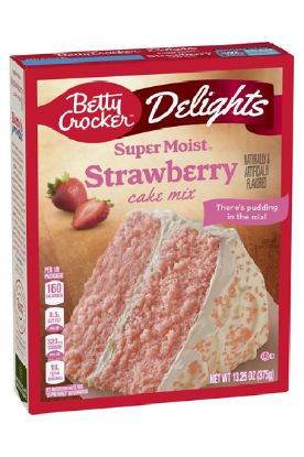 Picture of Betty Crocker Super Moist Strawberry Cake Mix 13.25 Oz