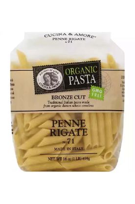 Picture of Cucina And Amore Organic Penne Rigate Pasta 16 Oz 16 Oz