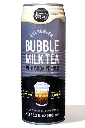 Picture of Evergreen Brown Sugar Bubble Tea 16.2 Oz