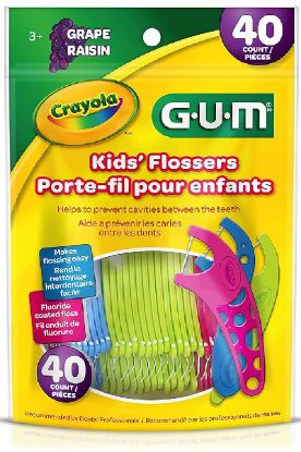 Picture of Gum Crayola Kid/'S Flosser 40 Ct