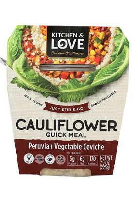 Picture of Cauliflower Quick Meal Peruvian Veg Ceviche 7.9 Oz 7.9 Oz