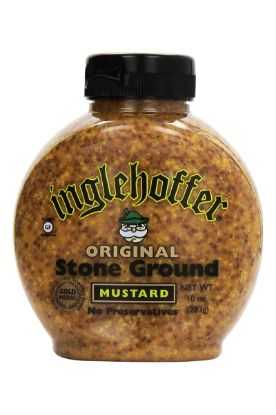 Picture of Inglehoffer Squeeze Stone Ground Mustard 10 Oz