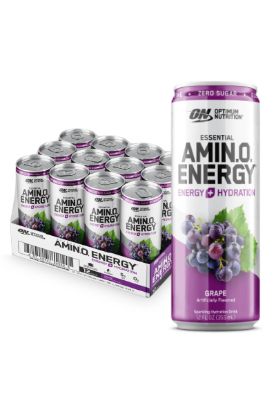 Picture of Optimum Nutrition Amino Energy Rtd Energy Drink - Grape 12 Oz