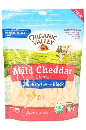 Picture of Organic Valley Mild Cheddar Cheese 6 Oz