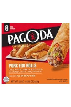Picture of Pagoda Egg Rolls Pork 22 Oz
