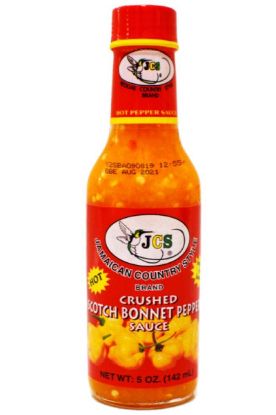 Picture of Jcs Crushed Scotch Bonnet Peppers Sauce 5 Oz