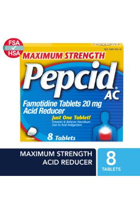 Picture of Pepcid Maximum Ac 20 Mg Tablet 8 Ct
