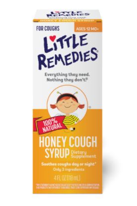 Picture of Little Remedies Cough Relief Syrup Honey 4 Oz