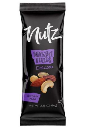 Picture of Nutz Nutz Deluxe Mixed Nuts Roasted Salted 2.25 Oz